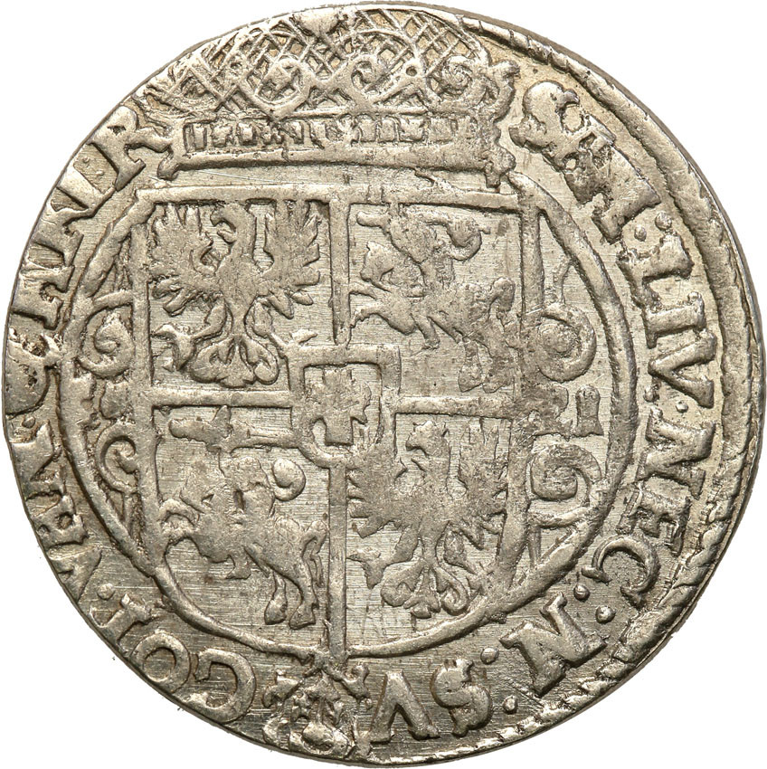 Zygmunt III Waza. Ort (18 groszy) 1621 Bydgoszcz